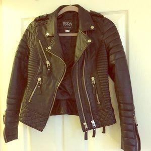 boda skins Jackets & Coats - Bosa Skins Black Leather Jacket boda skins Jackets & Coats - Bosa Skins Black Leather Jacket